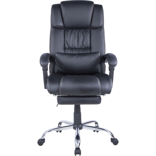 7200 Adjustable Computer Office Chair in Black Leatherette